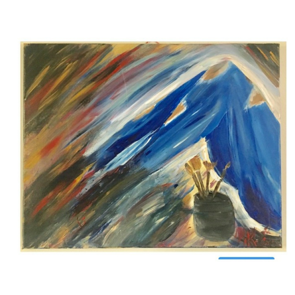 Abstract Artist Painting